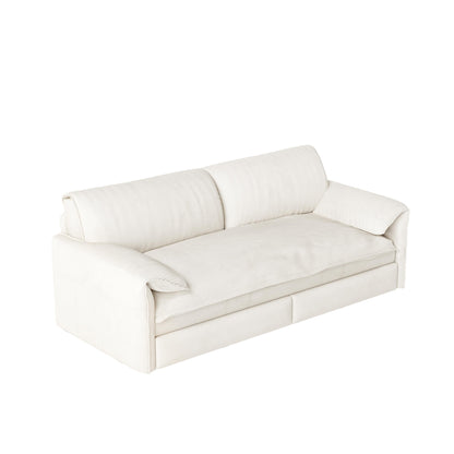 66 Queen Pull Out Sofa Bed, 3-in-1 Convertible Sleeper Sofa with Side Storage,Multi-Functional Velvet Loveseat Bed