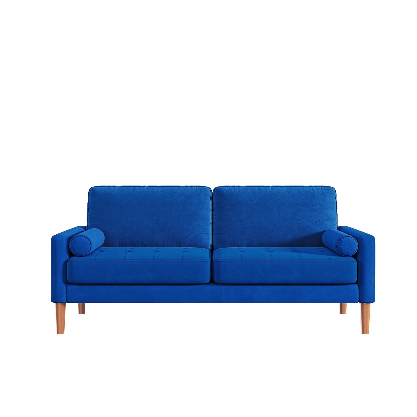 67.7''Upholstered 3 Seater Sofa Couch, with Solid Wood Frame, High-Density Foam Cushions, Tool-Free Assembly