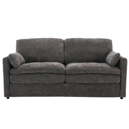 68.1 Chenille 2-Seater Sofa with Double-Layered Cushions for Living Room