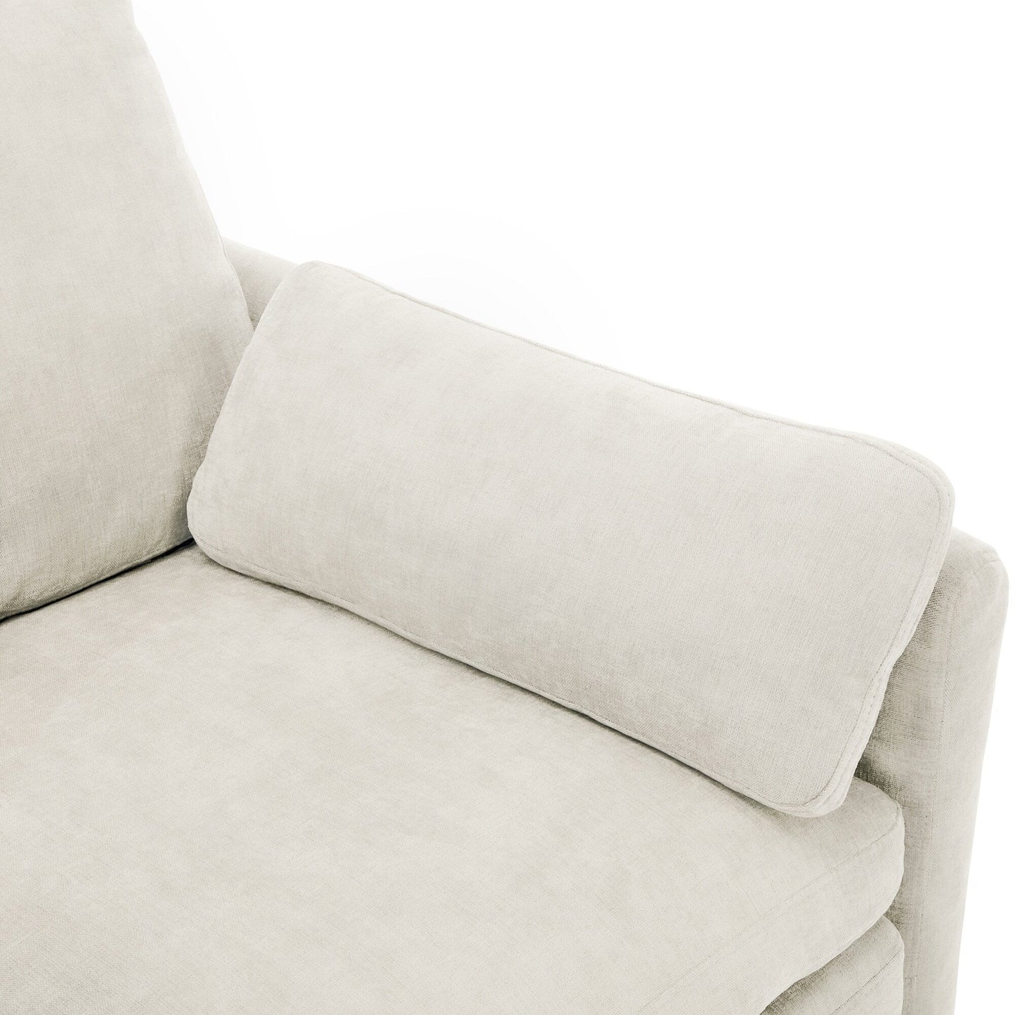 68.1 Chenille 2-Seater Sofa with Double-Layered Cushions for Living Room