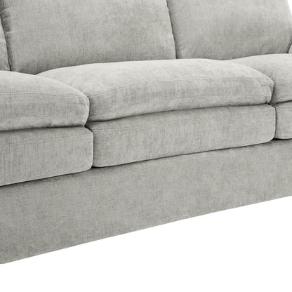 68.1 Chenille 2-Seater Sofa with Double-Layered Cushions for Living Room