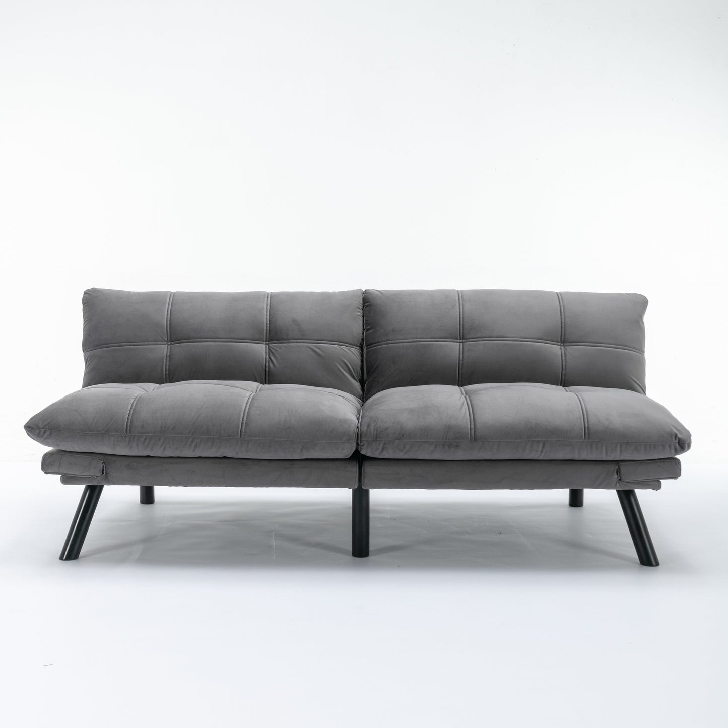 70.9'' Modern Fabric Convertible Sofa with Adjustable Back