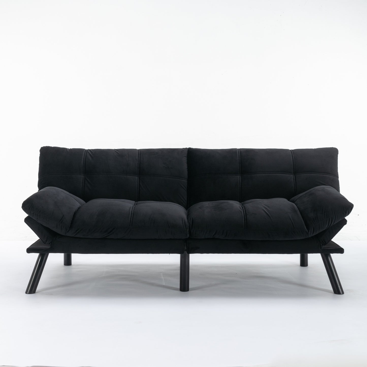 70.9'' Modern Fabric Convertible Sofa with Adjustable Back