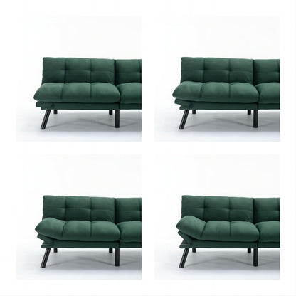 70.9'' Modern Fabric Convertible Sofa with Adjustable Back