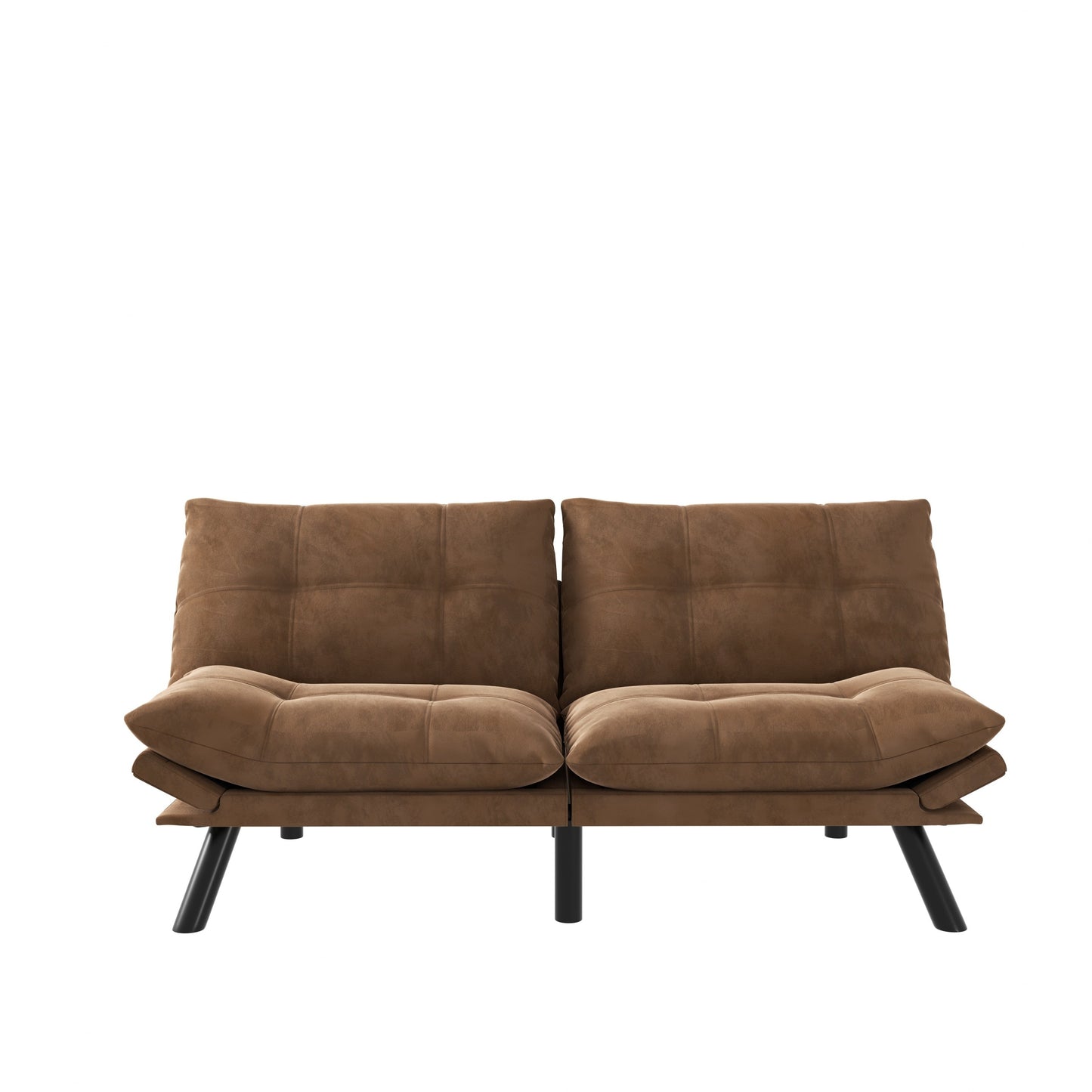 70.9'' Modern Fabric Convertible Sofa with Adjustable Back