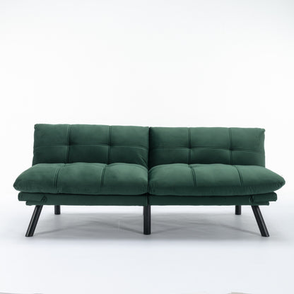 70.9'' Modern Fabric Convertible Sofa with Adjustable Back