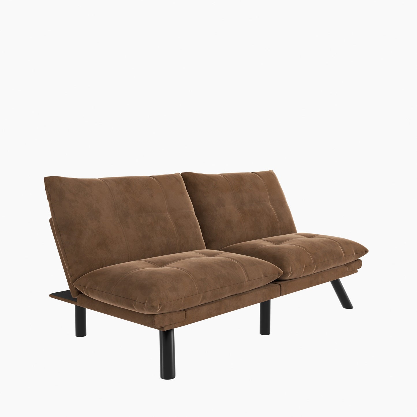 70.9'' Modern Fabric Convertible Sofa with Adjustable Back