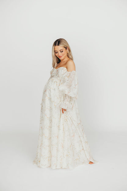 Ryder Grace Maxi Dress in Cream