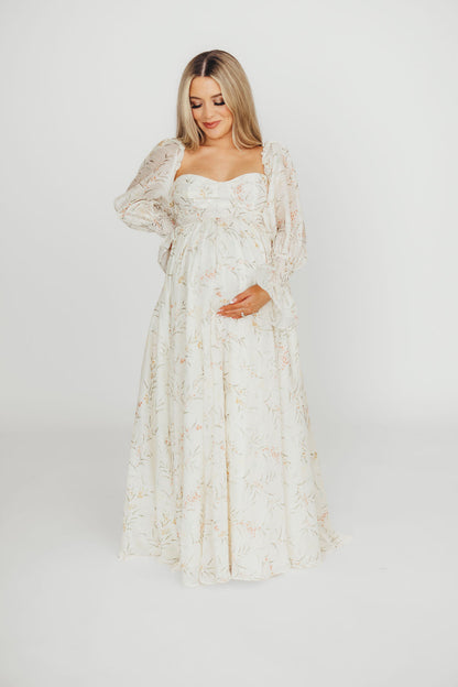 Ryder Grace Maxi Dress in Cream