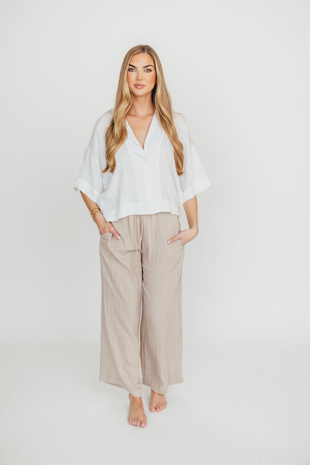 Nora Pants in Khaki
