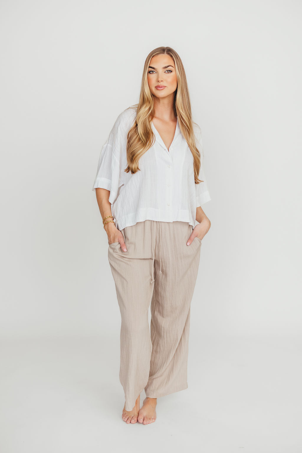 Nora Pants in Khaki