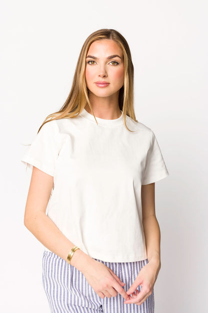The Lanie Top in White