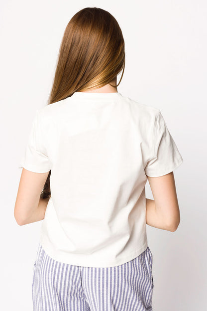 The Lanie Top in White