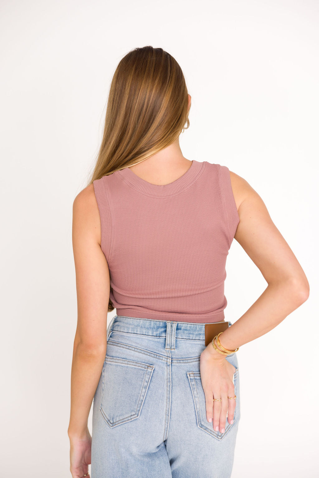 Ready to Move Top in Dusty Lilac