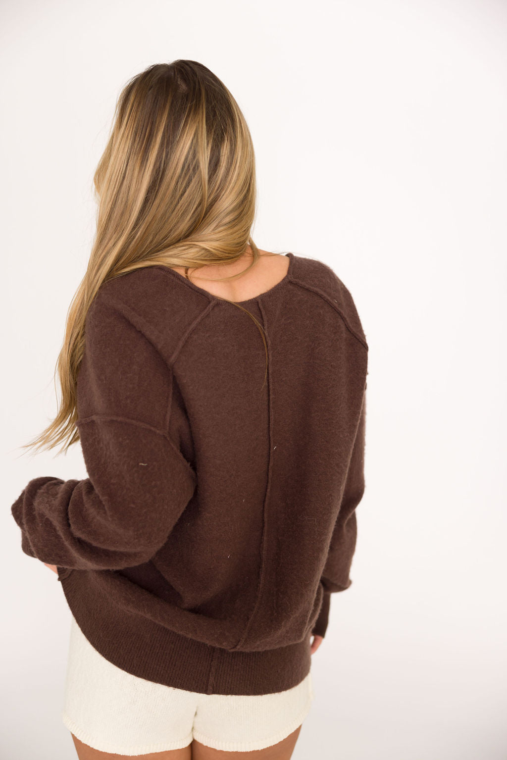 Rumored Longline Cardigan in Espresso