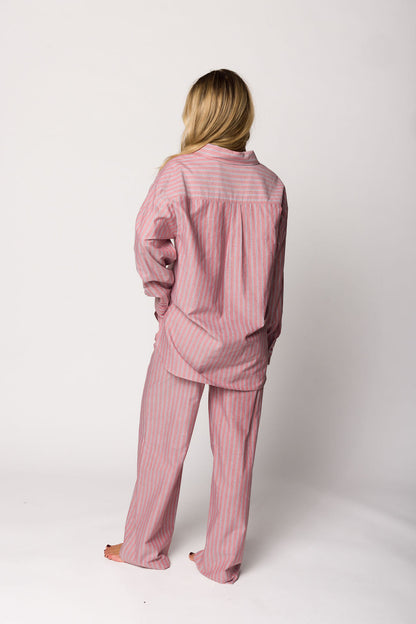 Ex-Boyfriend Shirt in Nantucket Stripe - Nursing Friendly