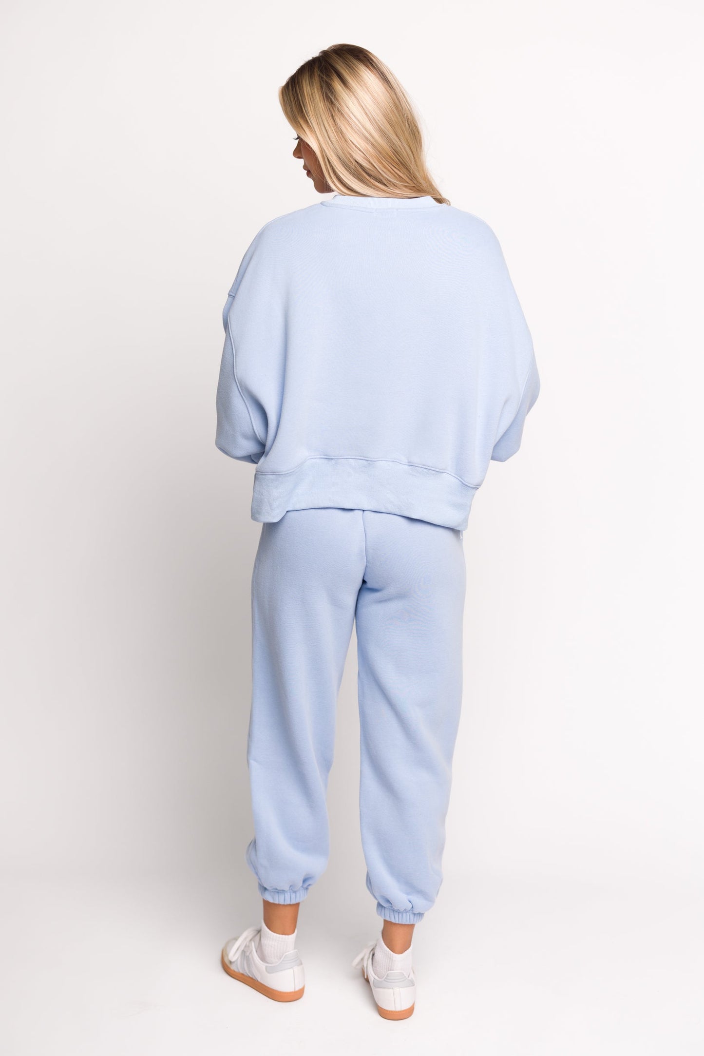 Comfy Cozy Sweatpants in Baby Blue - Top Sold Separately