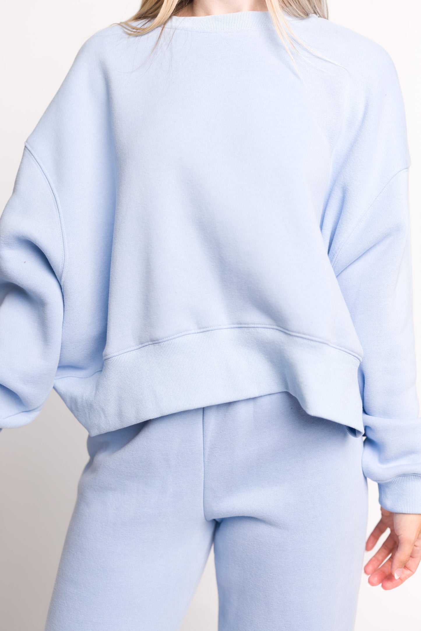 Comfy Cozy Sweatpants in Baby Blue - Top Sold Separately