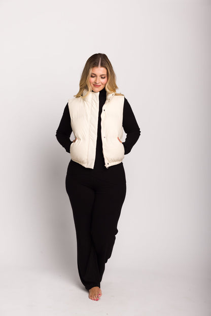 Aspen Vest in Cappuccino Foam