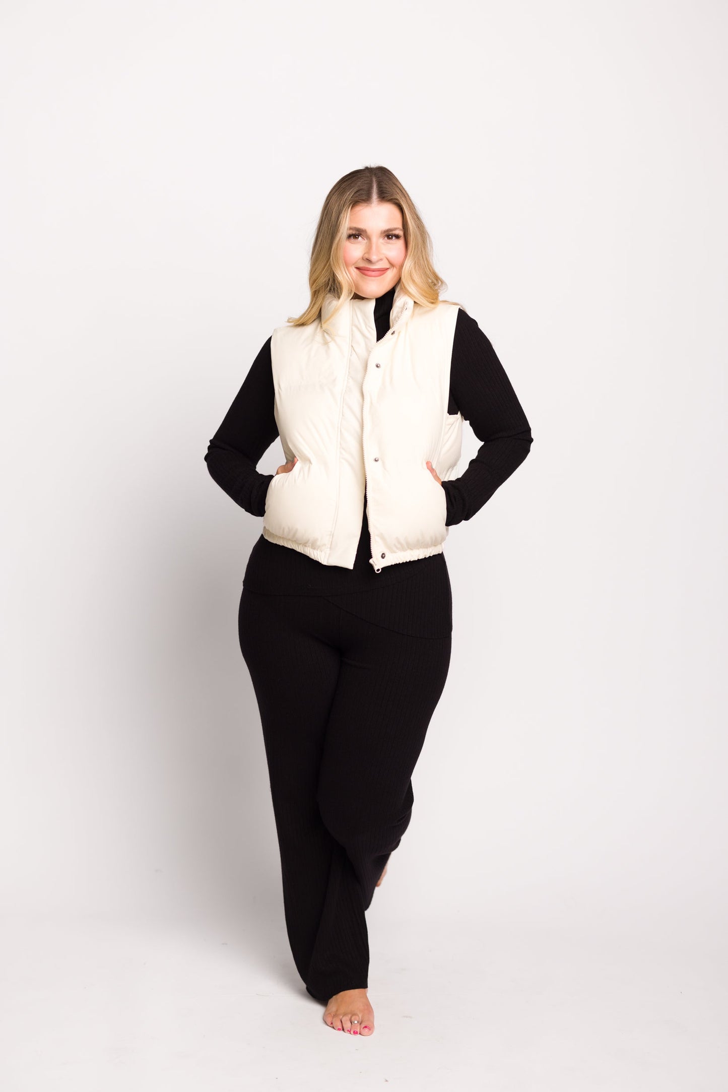 Aspen Vest in Cappuccino Foam