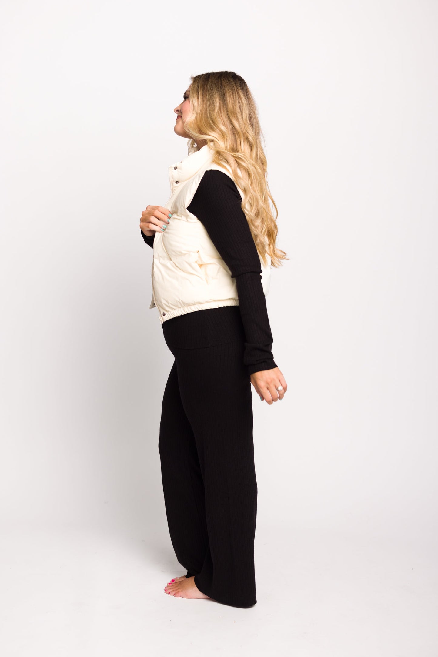 Aspen Vest in Cappuccino Foam