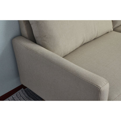 Adelaide 70'' Linen Square Arm Sofa