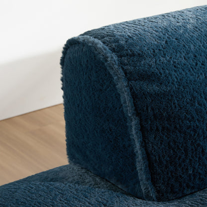 72 Oversized Modular Sofa Compressed Spacious Foam-Filled Sofa Bed