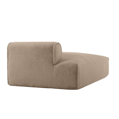 72 Oversized Modular Sofa Compressed Spacious Foam-Filled Sofa Bed