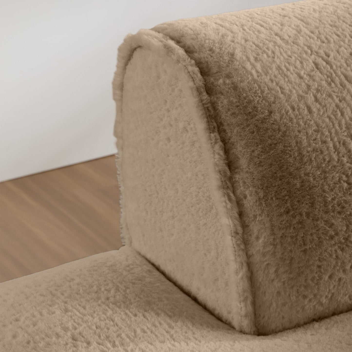 72 Oversized Modular Sofa Compressed Spacious Foam-Filled Sofa Bed