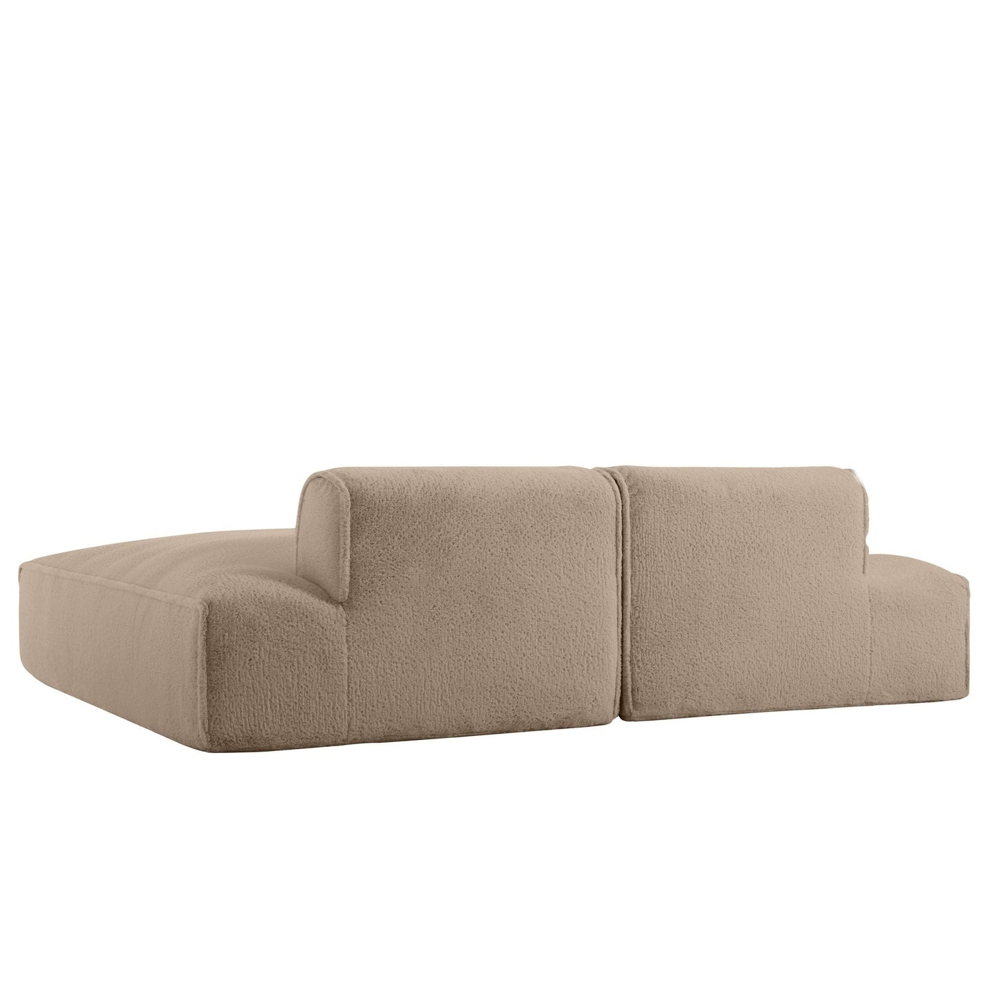 72 Oversized Modular Sofa Compressed Spacious Foam-Filled Sofa Bed