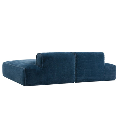 72 Oversized Modular Sofa Compressed Spacious Foam-Filled Sofa Bed