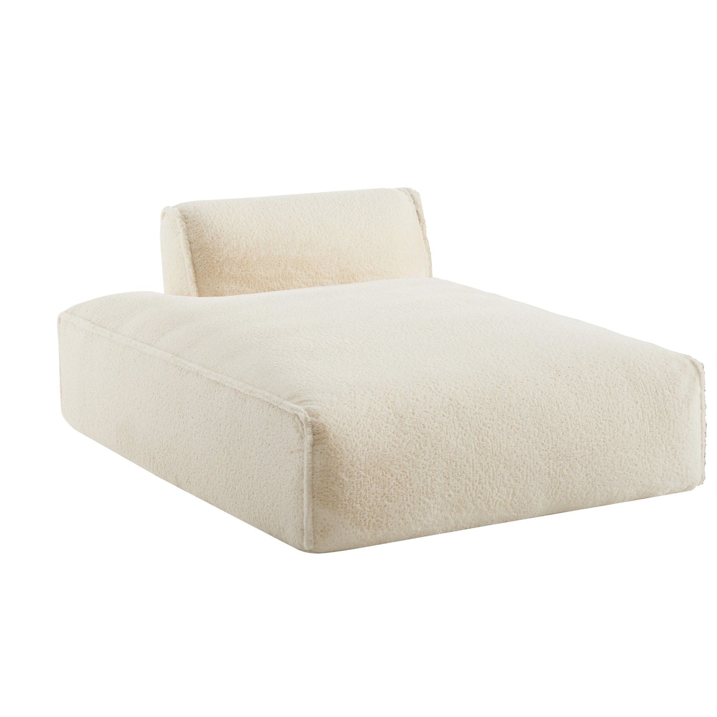 72 Oversized Modular Sofa Compressed Spacious Foam-Filled Sofa Bed