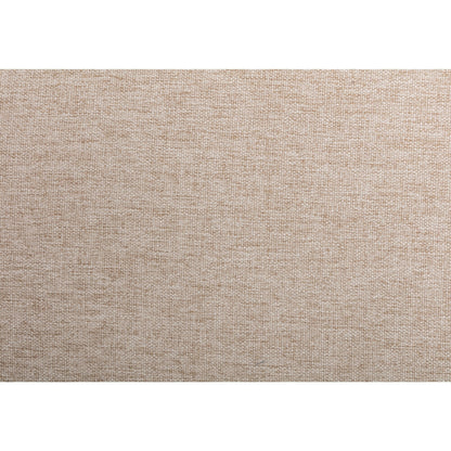 74.8'' Fabric Loveseat Sofa with Removable Cushions, Metal Legs, and Contemporary Square Arms