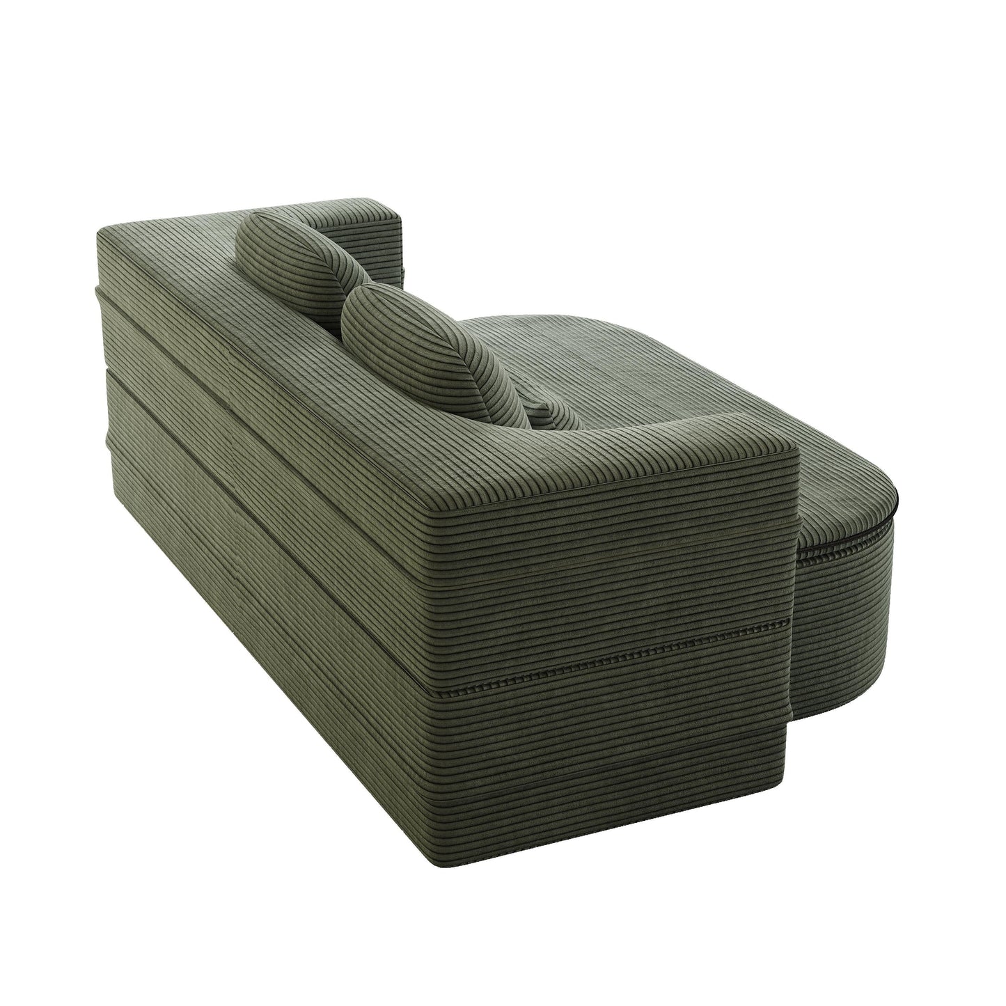 75''2-in-1 Foldable Sofa,Convertible Sleeper Foam Sofa Bed with Multi Functional Blanket, Floor Sofa Lounge Sofa