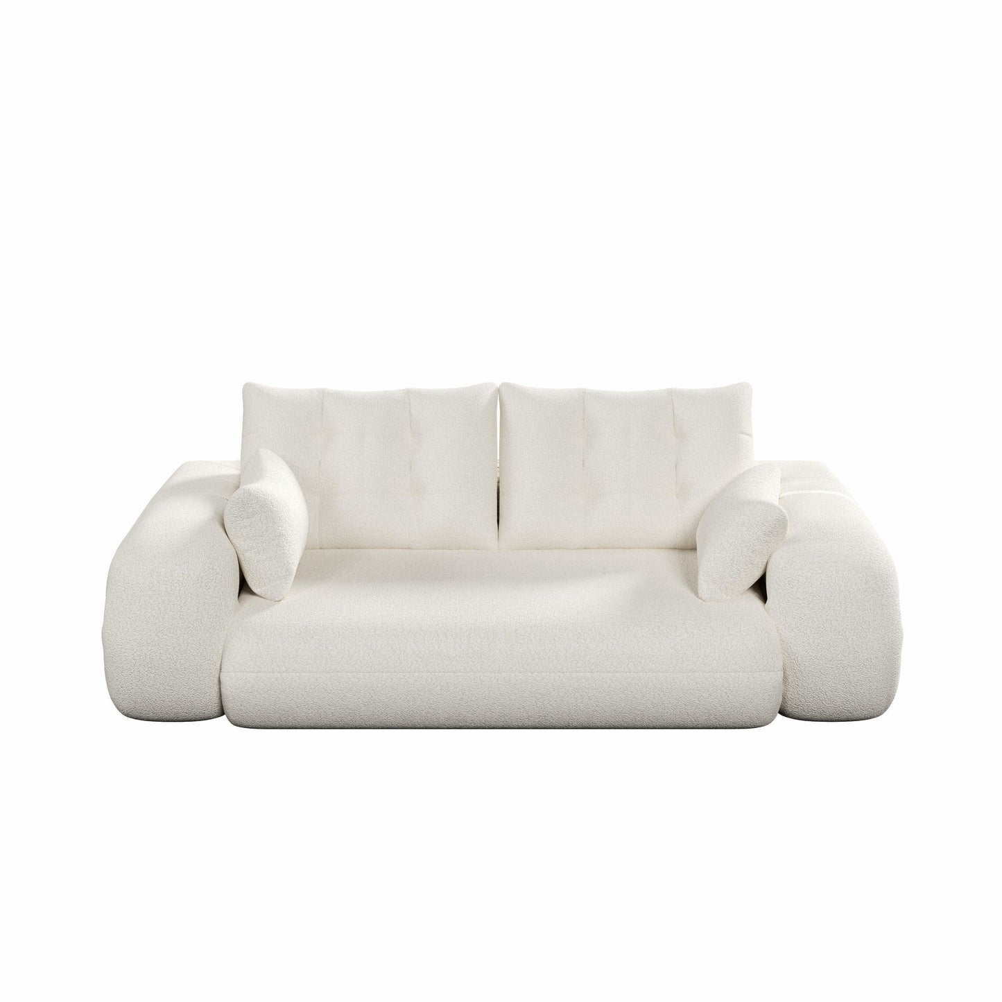 78.7 Teddy 3-Seater Sleeper Sofa Modular Floor, Convertible Lounge