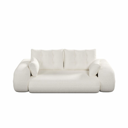 78.7 Teddy 3-Seater Sleeper Sofa Modular Floor, Convertible Lounge