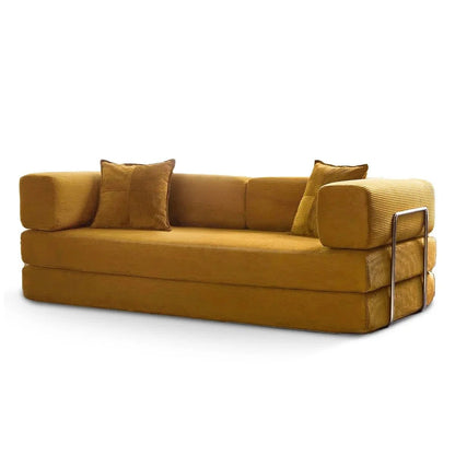 78.8Convertible Sleeper Sofa Bed With Pillow Compression Sofa Comfy Futon Couch Lounge Sleeper Bed