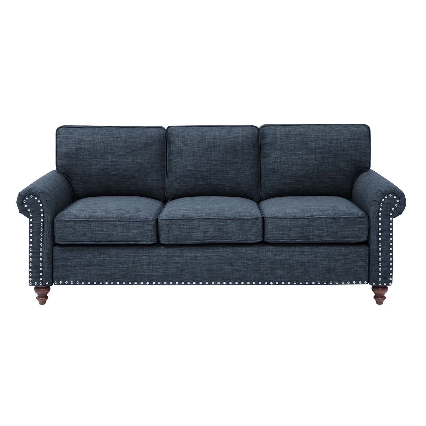 78 Harbor Linen Blend Sofa - 30.5 D x 78 W x 35 H