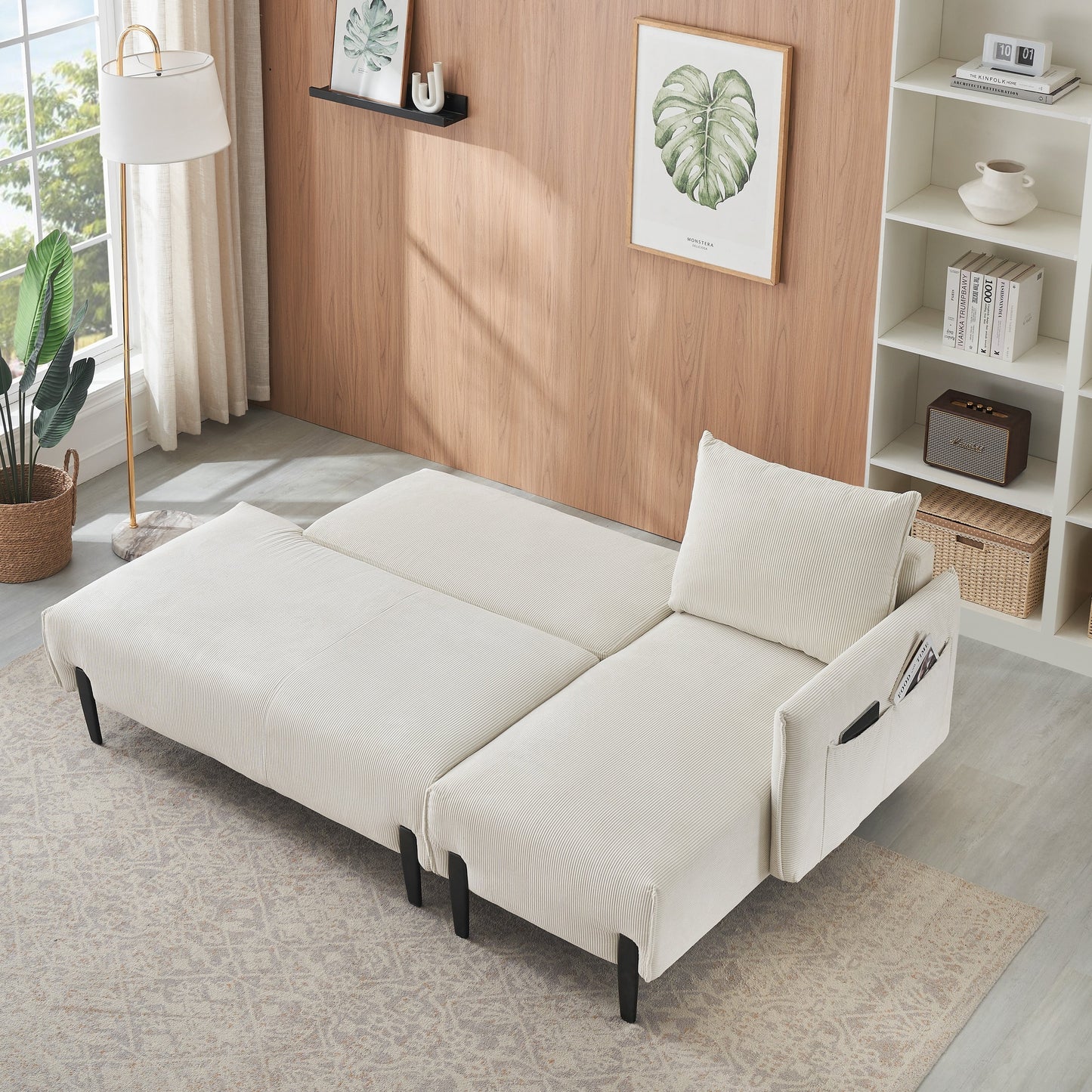 79.50 inches Long Sofa , with Spacious and Comfortable Seats, for Apartment Office Living Room