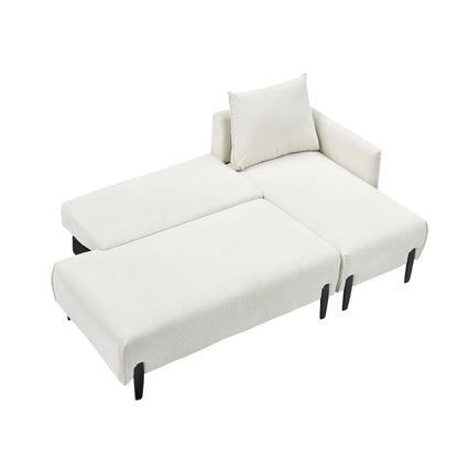 79.50 inches Long Sofa , with Spacious and Comfortable Seats, for Apartment Office Living Room