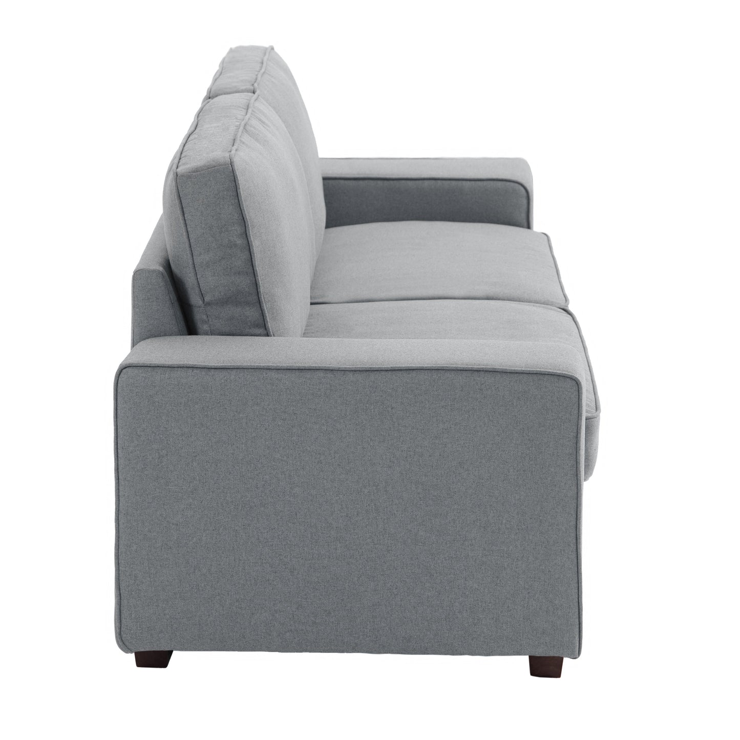 80.1 Wide Linen Corduroy Loveseat Living Room Sofa Couch
