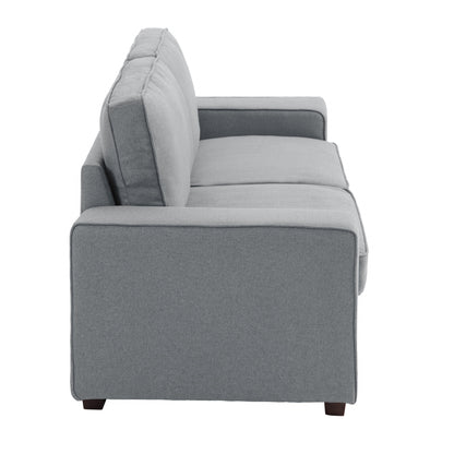 80.1 Wide Linen Corduroy Loveseat Living Room Sofa Couch