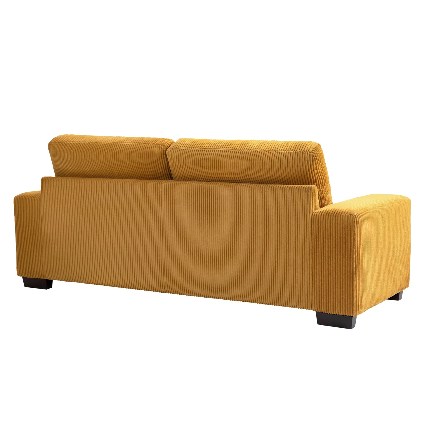 80.1 Wide Linen Corduroy Loveseat Living Room Sofa Couch