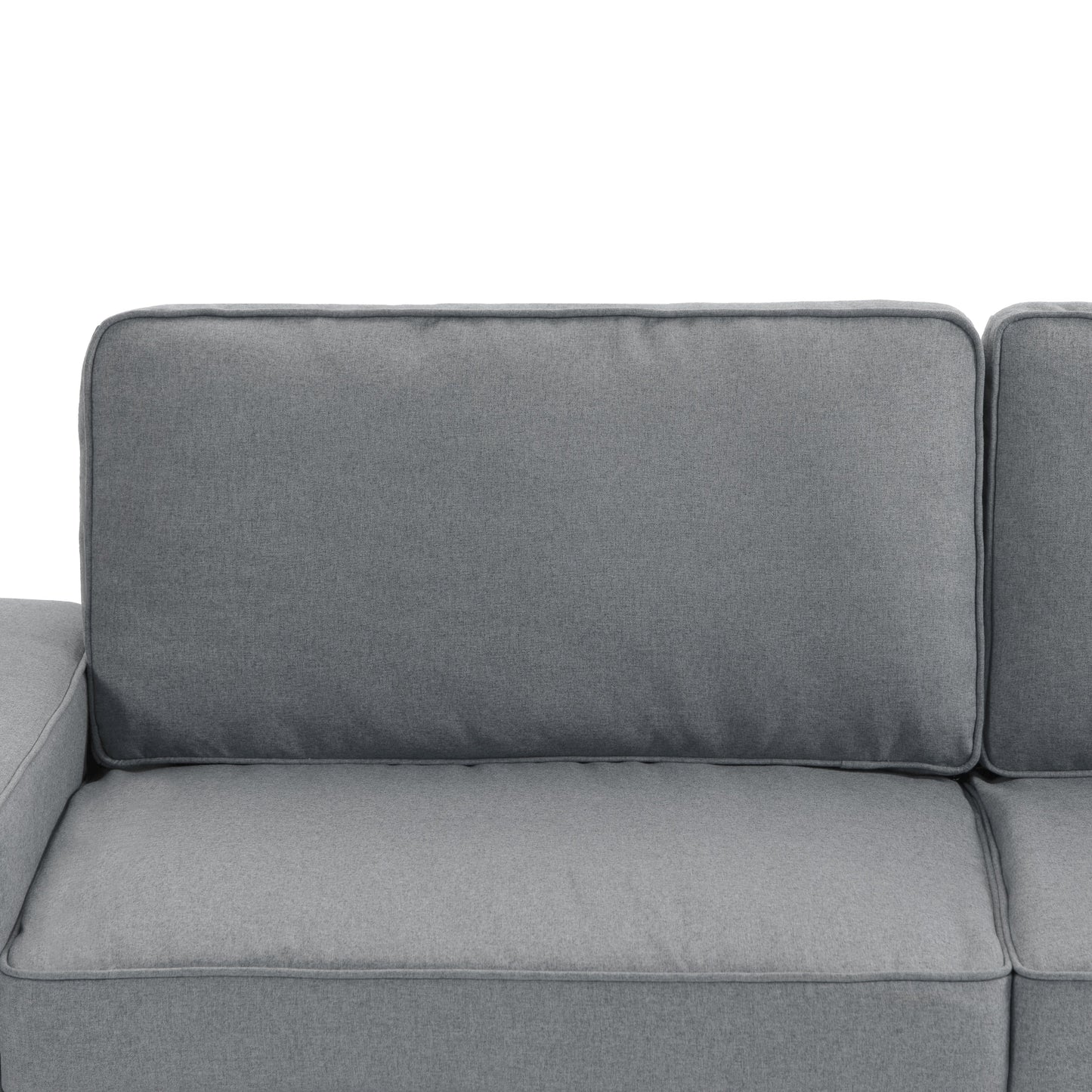 80.1 Wide Linen Corduroy Loveseat Living Room Sofa Couch