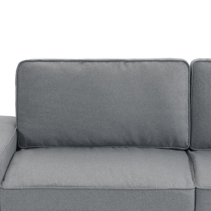 80.1 Wide Linen Corduroy Loveseat Living Room Sofa Couch