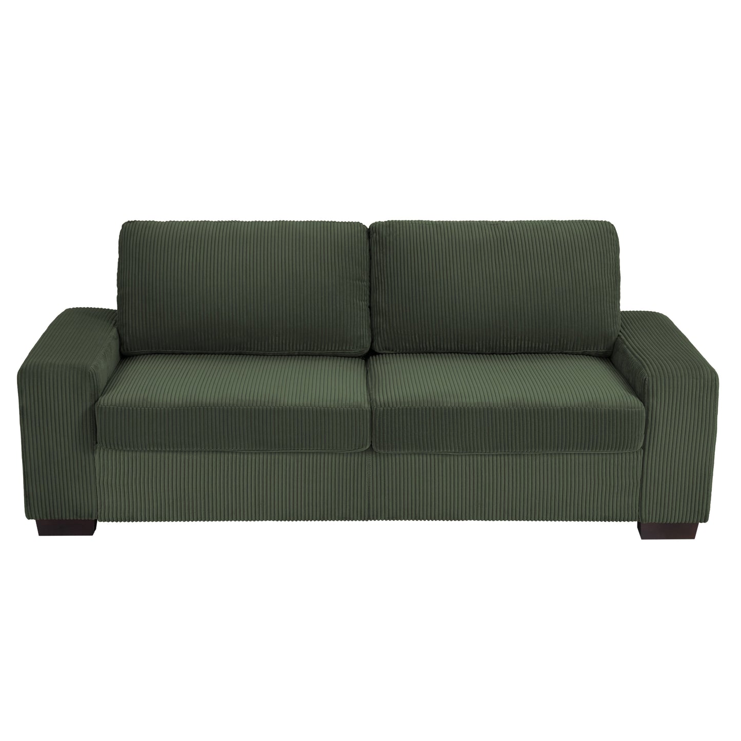 80.1 Wide Linen Corduroy Loveseat Living Room Sofa Couch