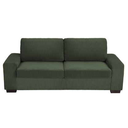 80.1 Wide Linen Corduroy Loveseat Living Room Sofa Couch
