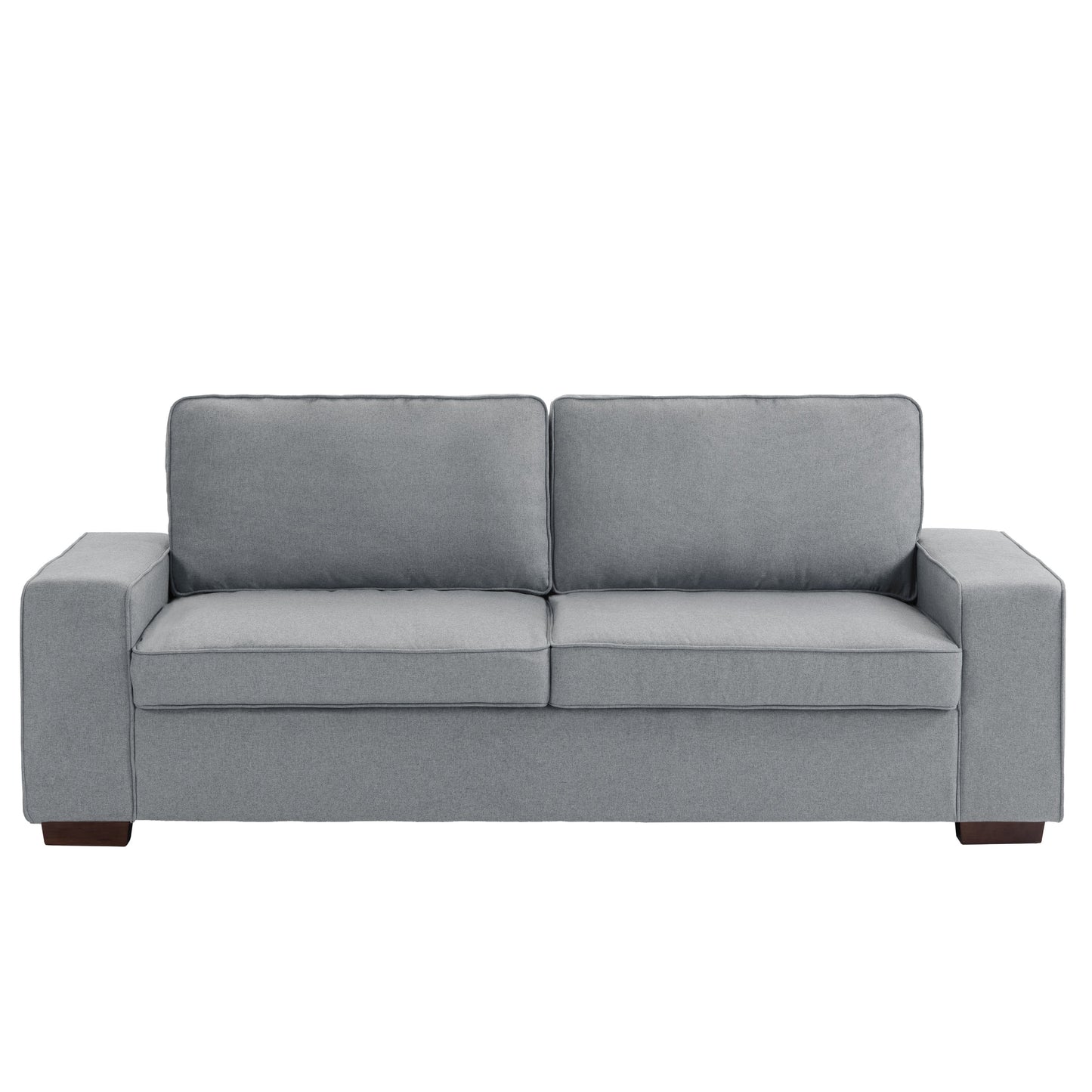 80.1 Wide Linen Corduroy Loveseat Living Room Sofa Couch