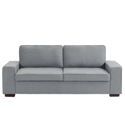 80.1 Wide Linen Corduroy Loveseat Living Room Sofa Couch
