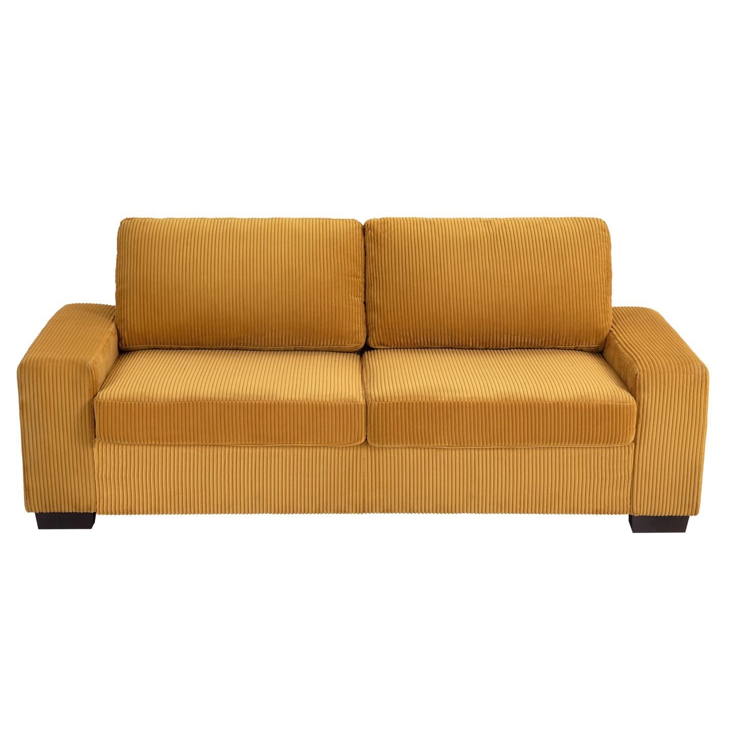 80.1 Wide Linen Corduroy Loveseat Living Room Sofa Couch